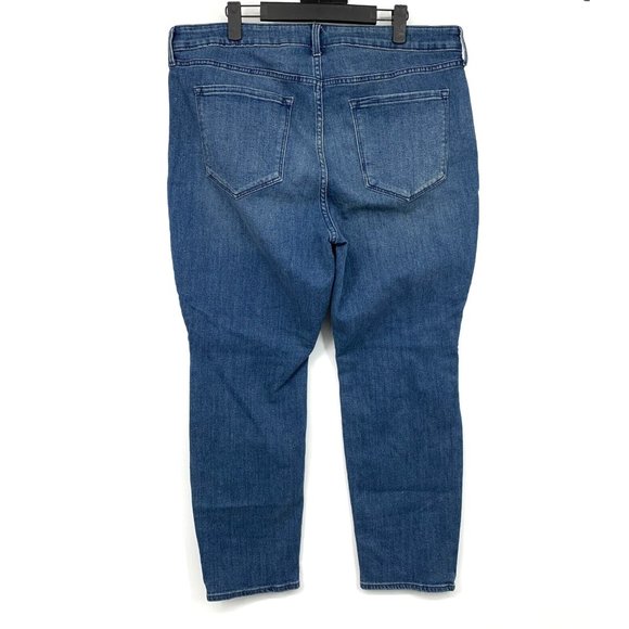 Old Navy Jeans High Rise Straight Blue Denim NWT - Picture 7 of 10